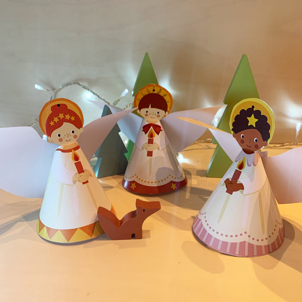 Easy angel decorations