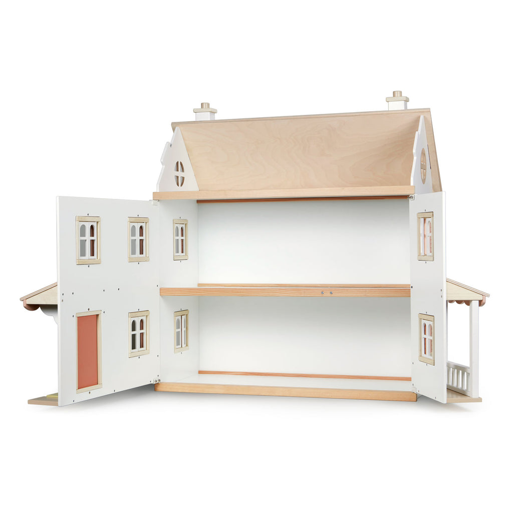 tenderleaf luxury wooden dolls house for children classic traditional sustainable luxury