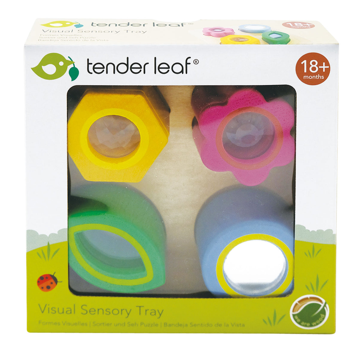 Tender Leaf  Wooden Visual Sensory Tray – Tenderleaf Toys
