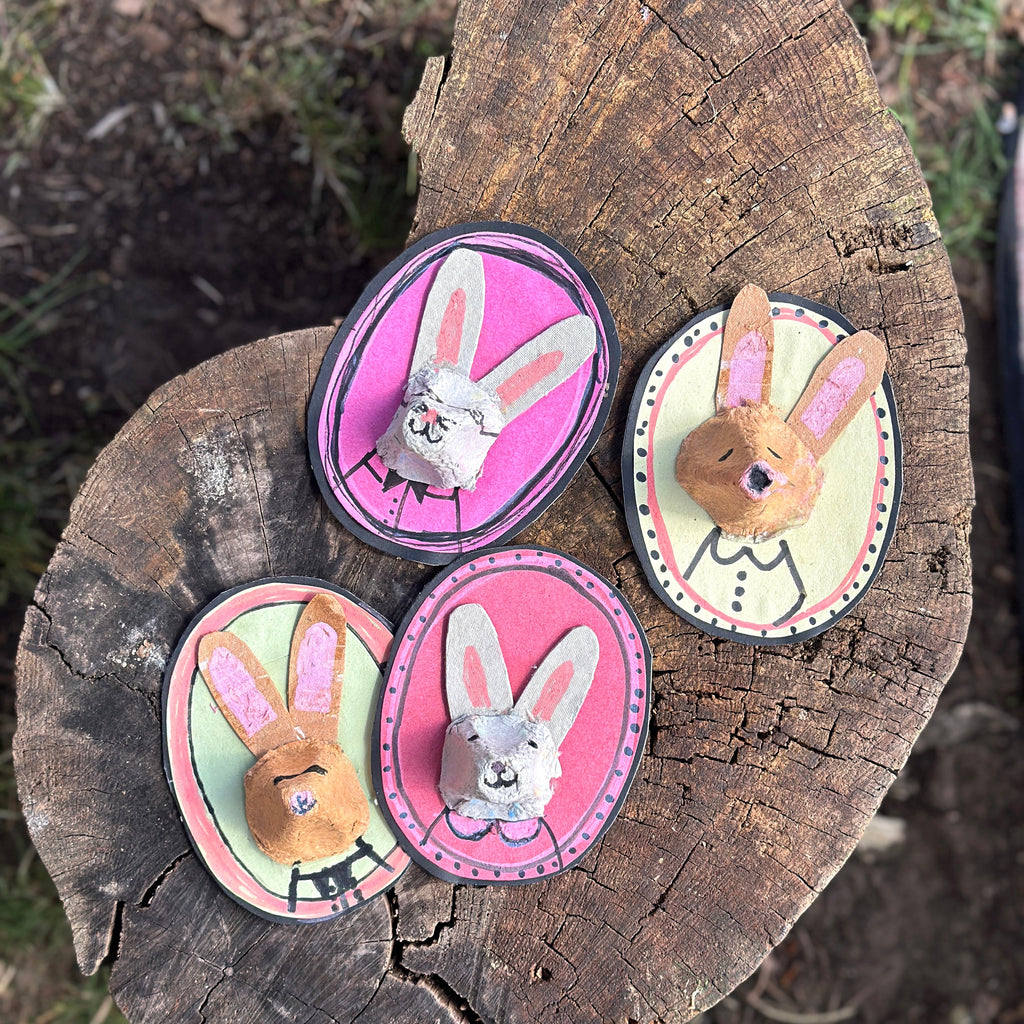 An Easy Easter Craft: Egg Carton Bunny Pictures!