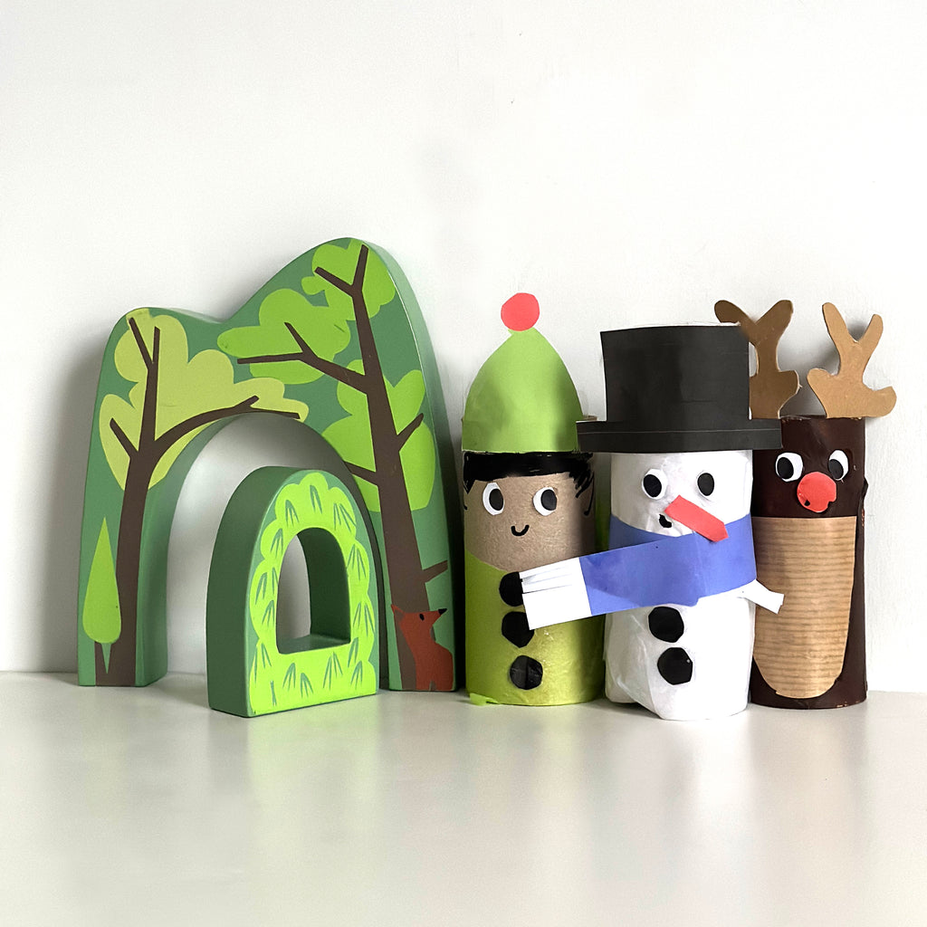 Create Festive Friends with Our Printable Craft Kit!