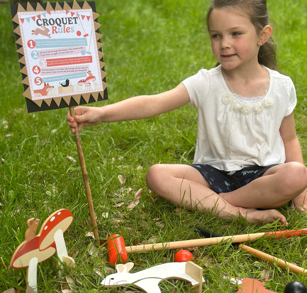 Holiday Croquet Fun!