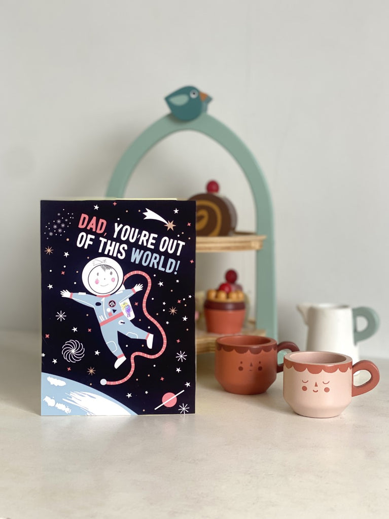 Make a space themed card this fathers day!