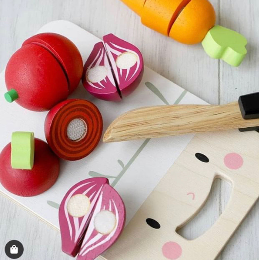 play food chopping board