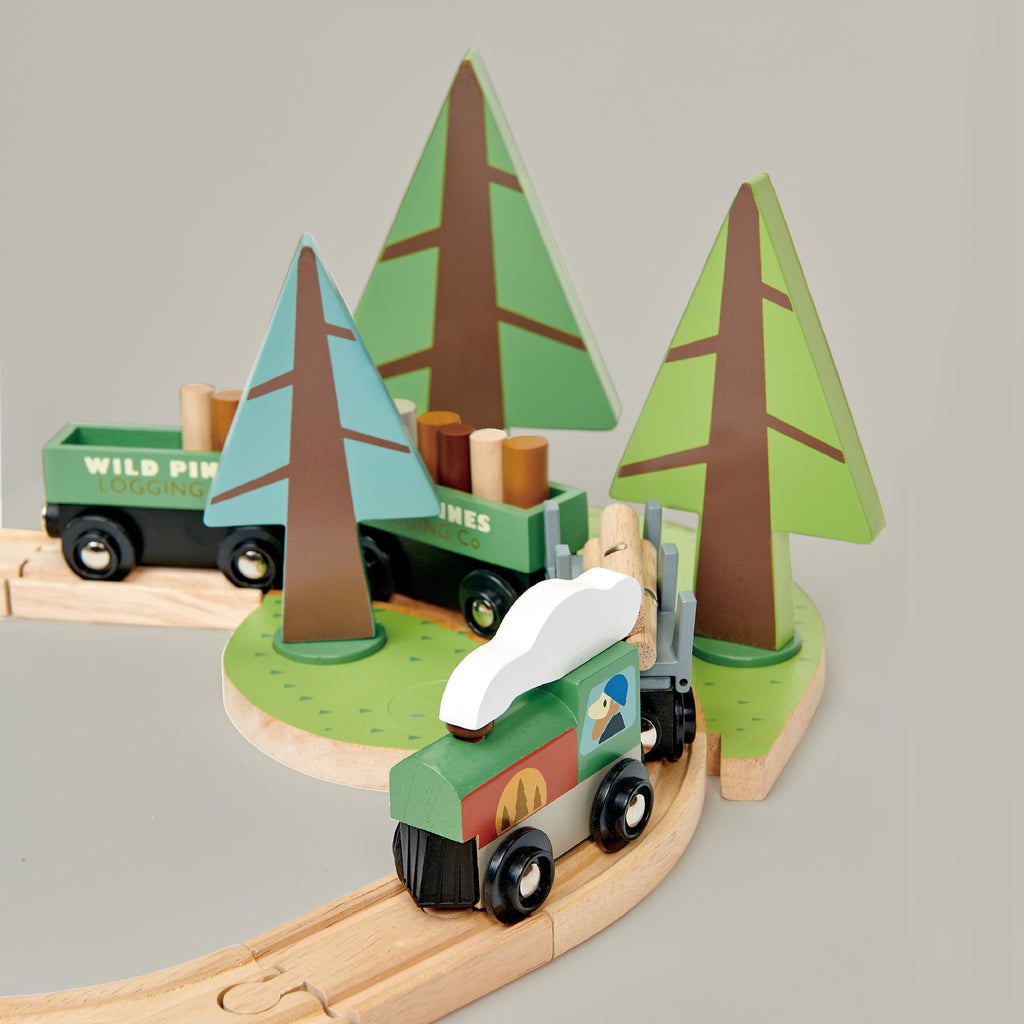 Wooden Train Sets + Accessories