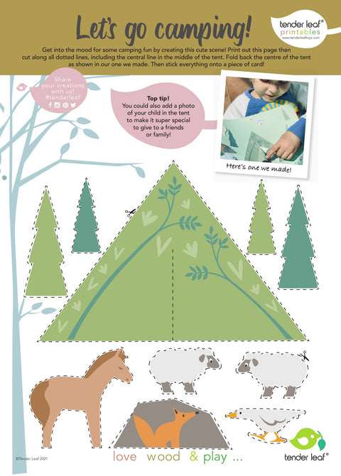 Wildlife Camping Playset