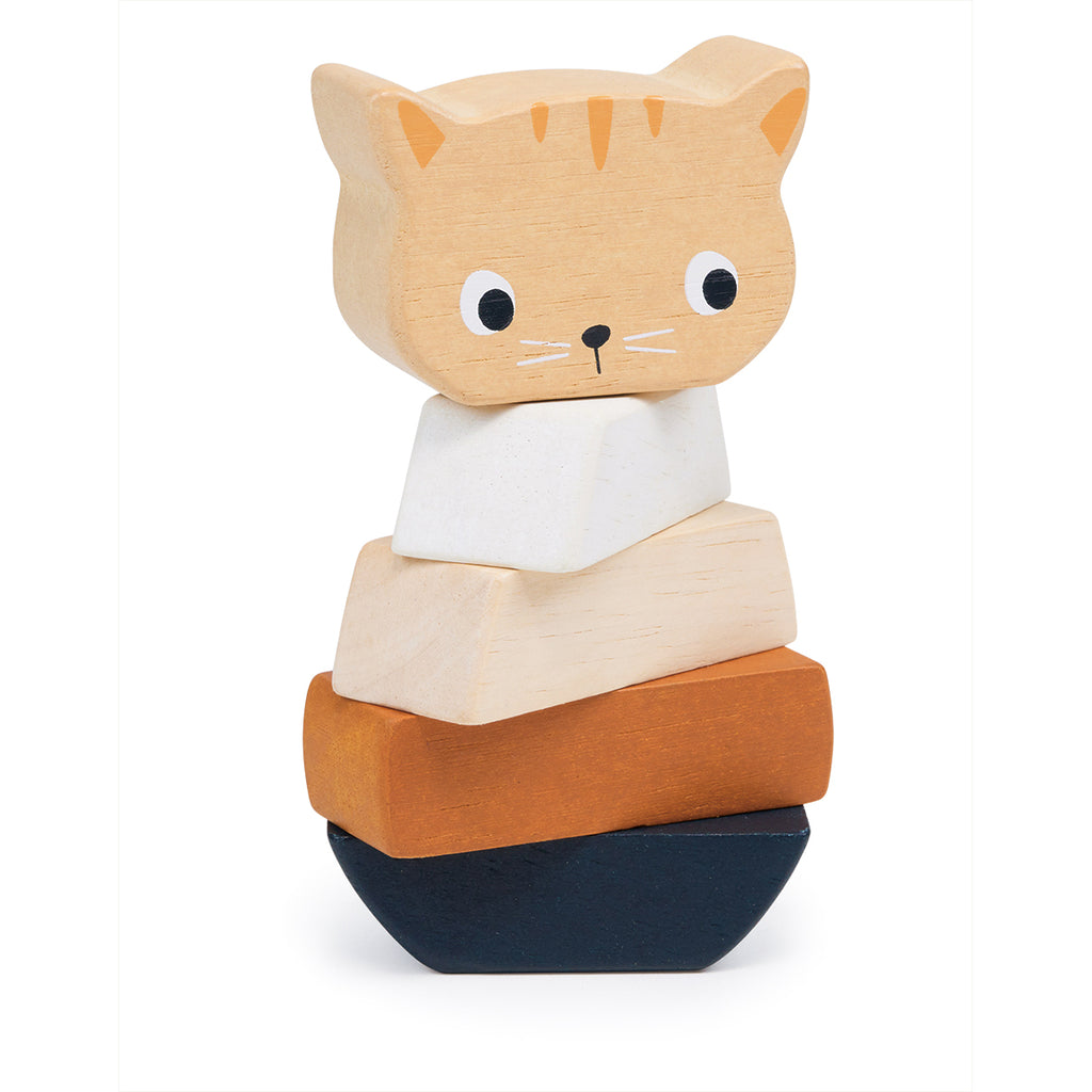 The Stacking Kitten toy by Mentari.