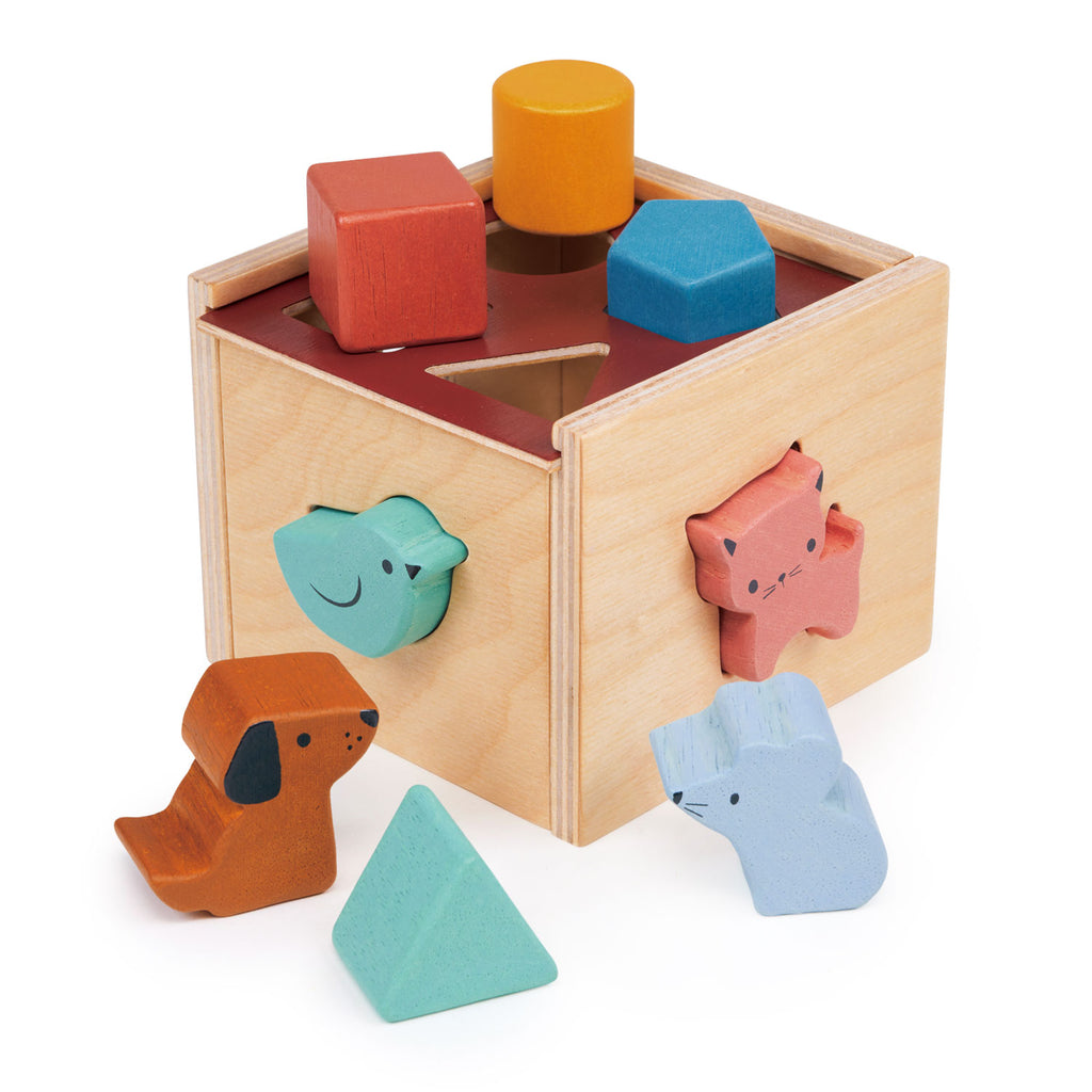 Bambino Shape Sorting Cube by Mentari