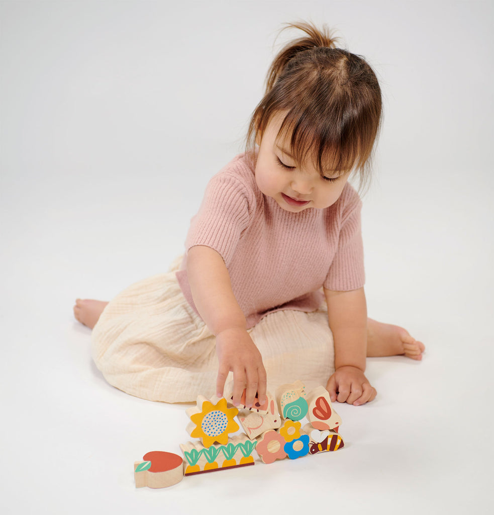 The Happy Stacking Garden toy by Mentari