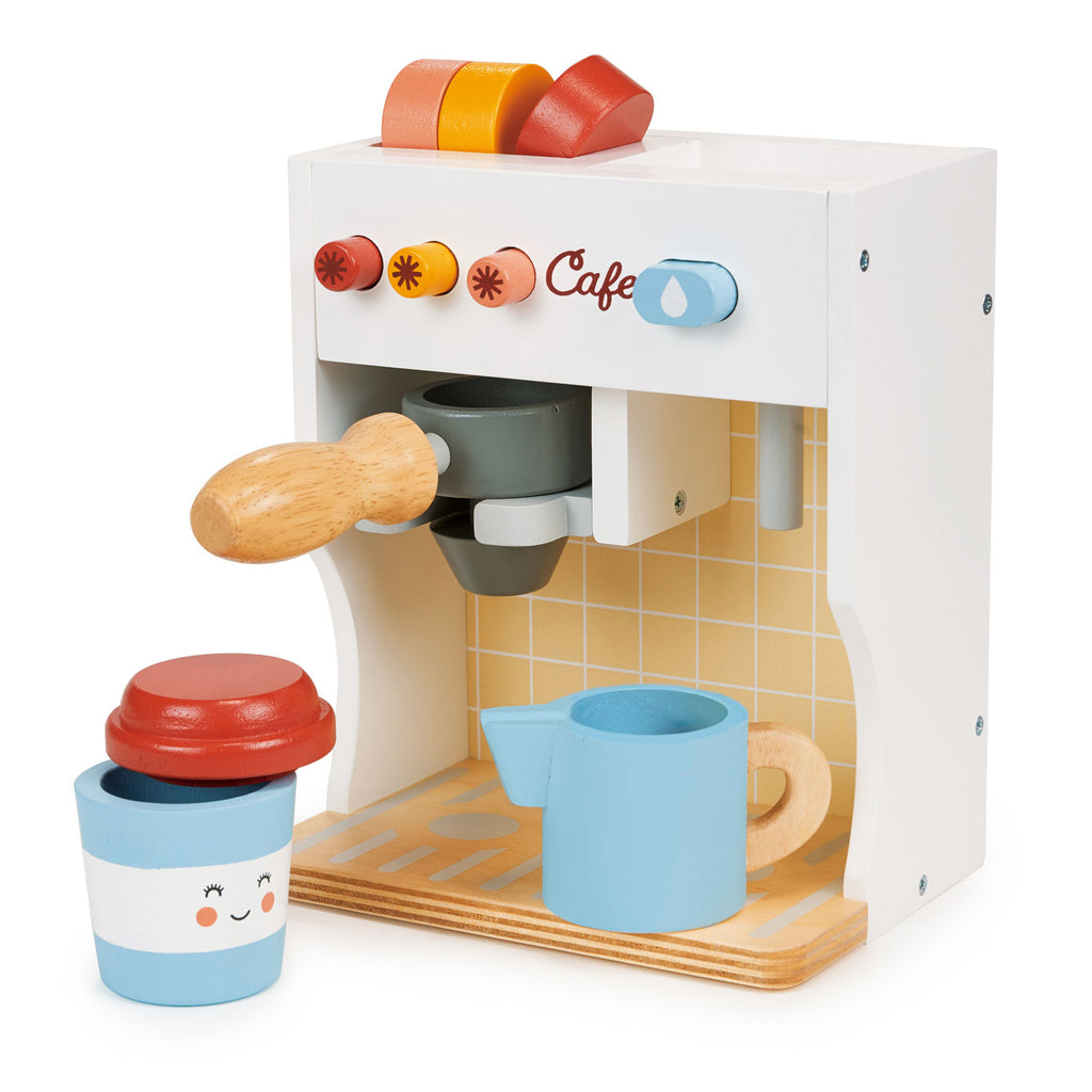 wooden barista coffee toy mentari