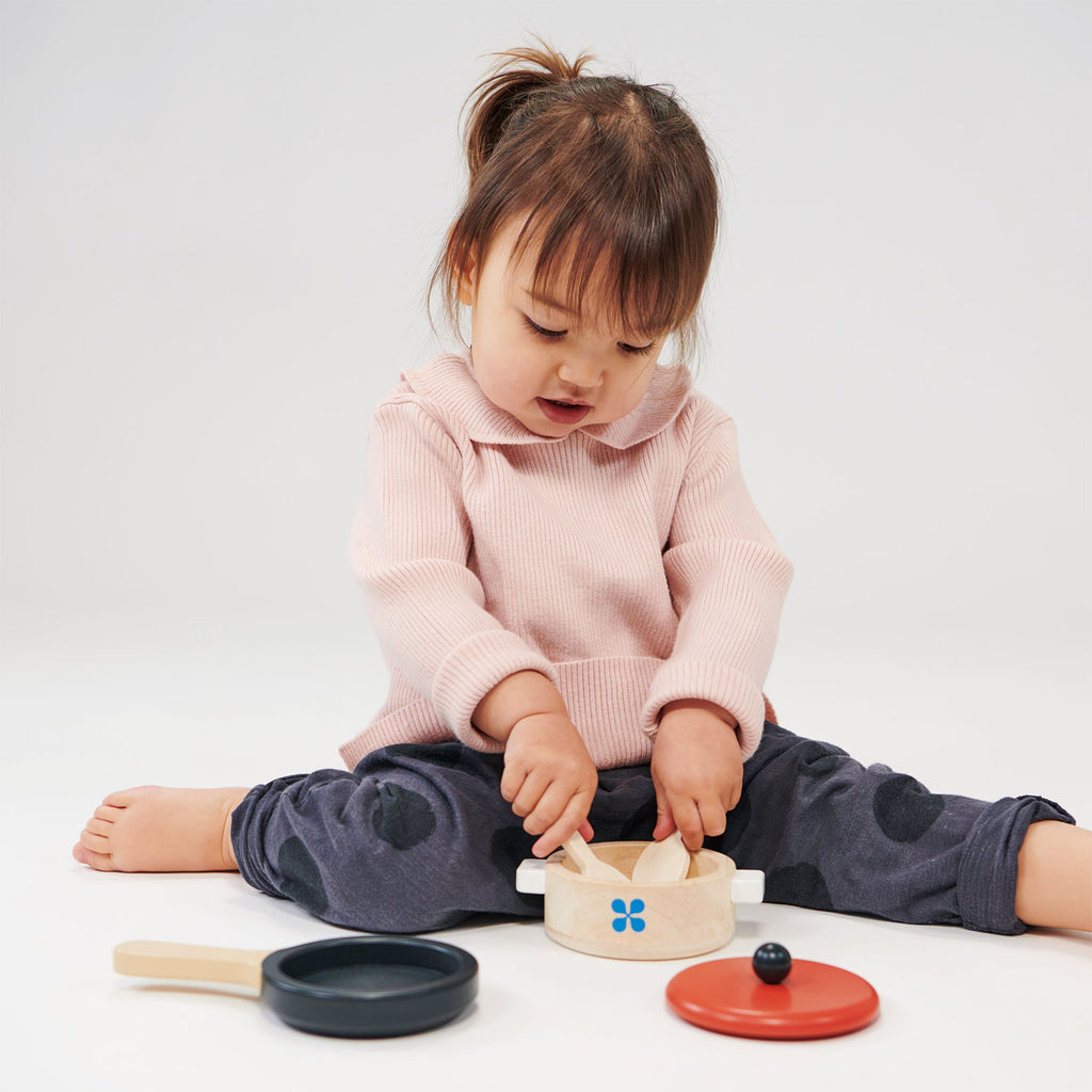 wooden casserole toy pans mentari