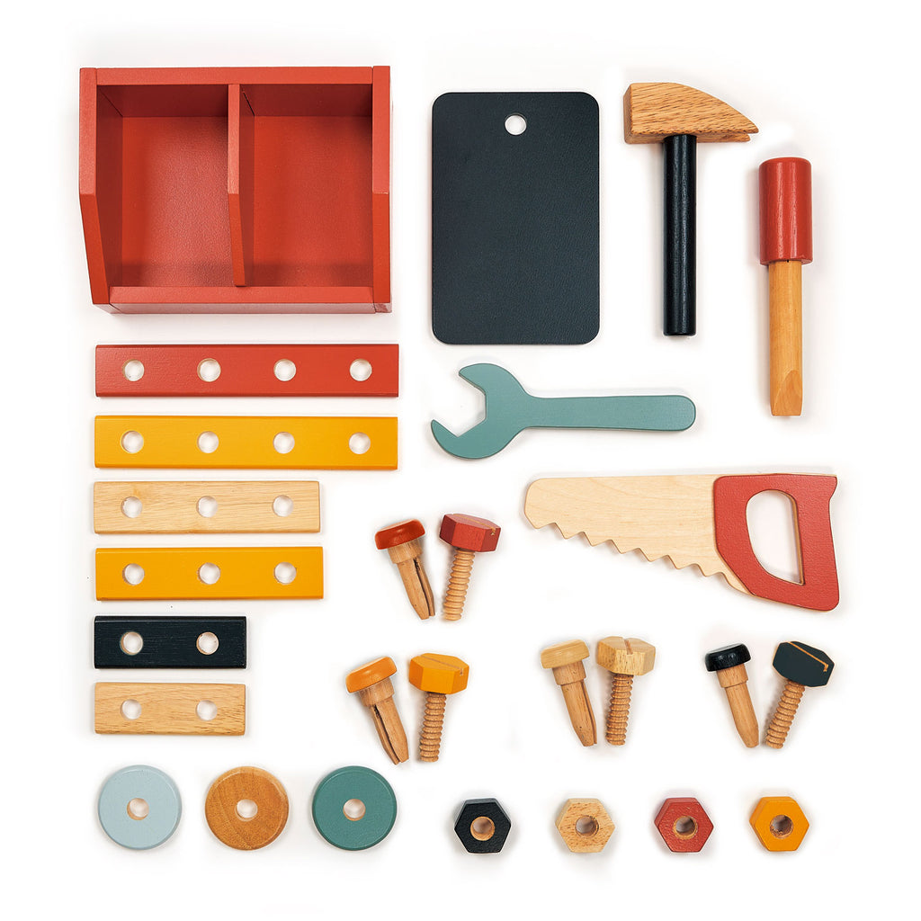 wooden carpenter workshop toy