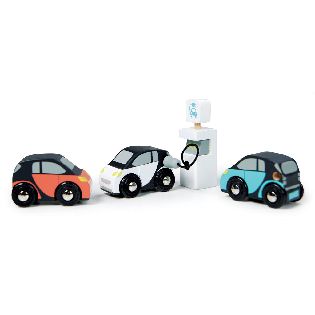 tenderleaf toys Eco smart wooden Car Set