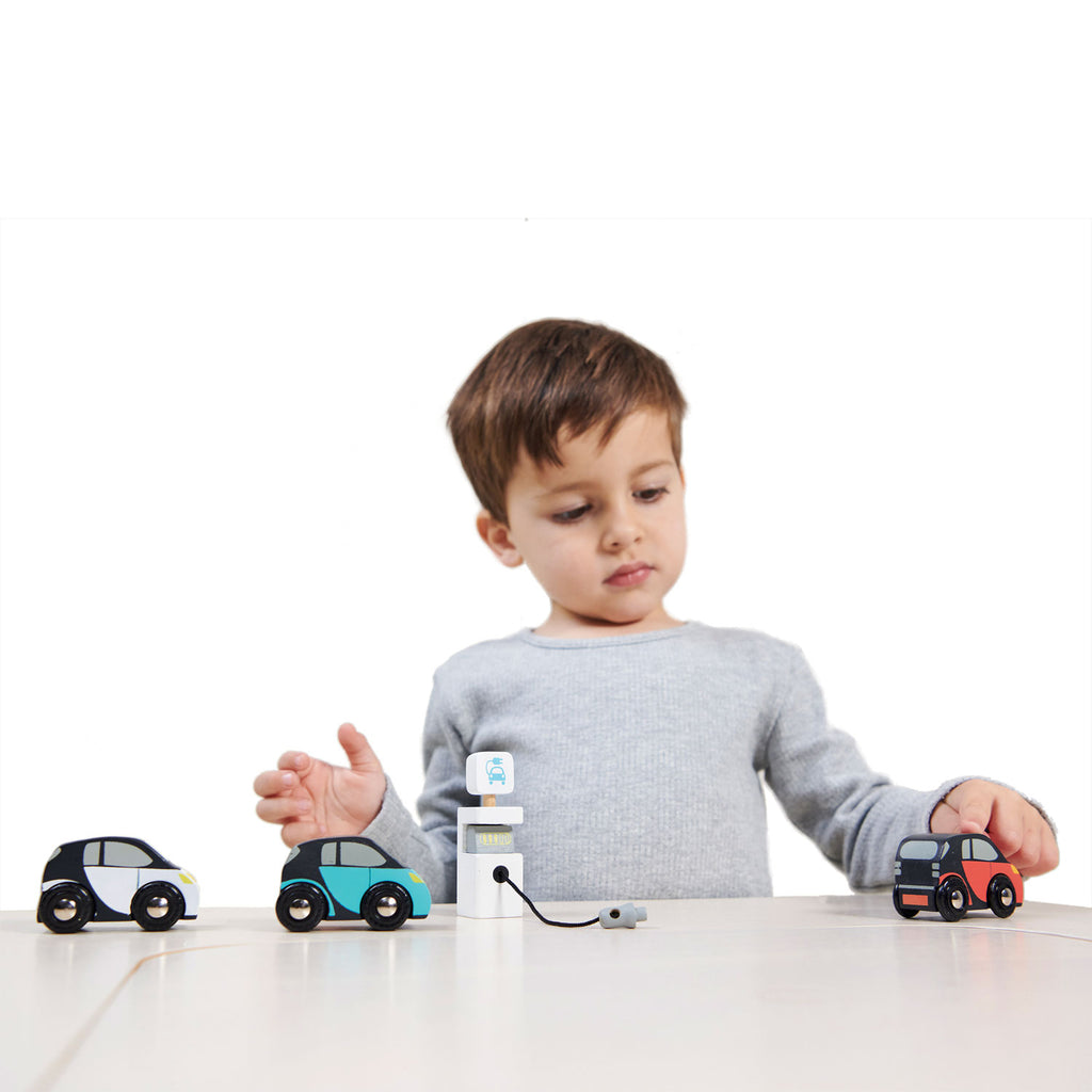 tenderleaf toys Eco smart wooden Car Set