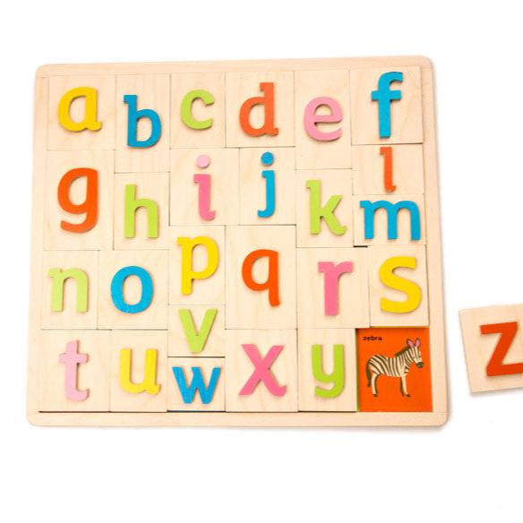 Tender Leaf Toys wooden letter puzzle made from beautiful quality plywood