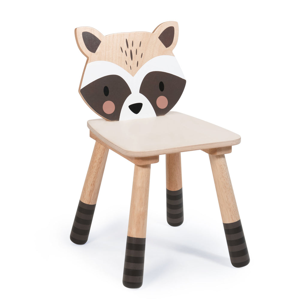 tenderleaf wooden toys and furniture Forest Racoon Chair