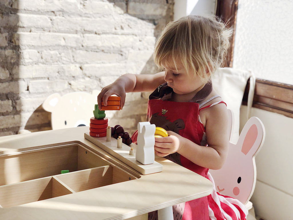 Tender Leaf Toys wooden counting game to educate toddlers. 10 numbered stacking rings designed for child development and learning through playTender Leaf Toys wooden counting game to educate toddlers. 10 numbered stacking rings designed for child development and learning through play